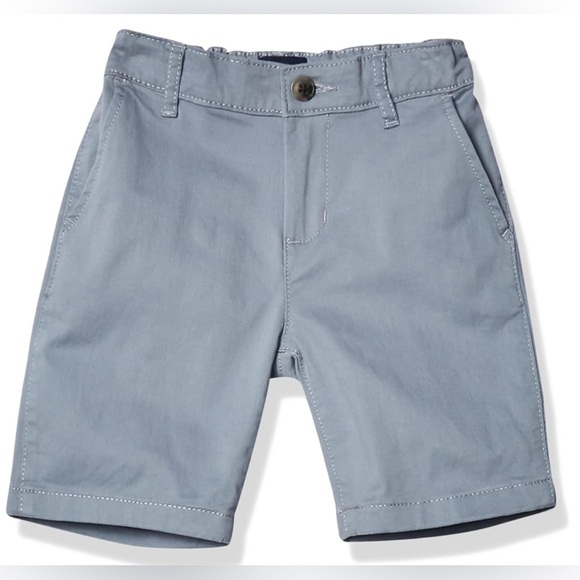 The Children's Place Boys Stretch Chino Casual Shorts, Fin Gray - Size 5T - Picture 1 of 11